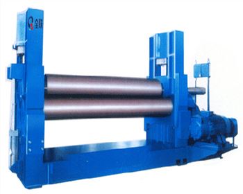 銀川(chuan)液壓對稱式三(san)輥卷闆機